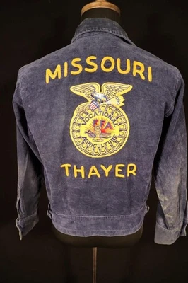 Vintage 1970's FFA Jacket Thayer Missouri Size 38 Small Very Good Condition - Image 1 of 3