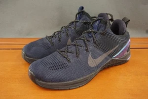 Nike Metcon Flyknit 3 Schuhe Herren Größe 10,5 Schwarz Mesh Schnürschuhe Training Turnschuhe - Bild 1 von 11