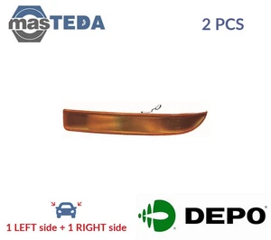 551-1607R-UE-Y BLINKLEUCHTE BLINKER LAMPE PAAR VORNE LORO 2 STÜCK NEU - Bild 1 von 7