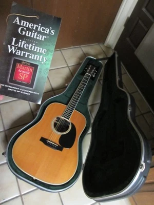 Martin & Co D-35 vintage ACOUSTIC GUITAR dreadnought HARD CASE COVER cocobolo - Image 1 of 4