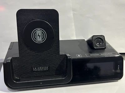 La Crosse Technology Wattz C80765 3in1 Wireless Charging Projection Alarm Clock - Image 1 of 4