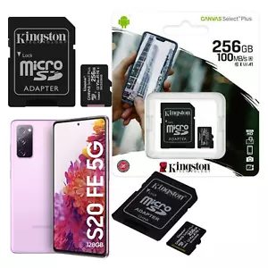 Memory Card for Samsung Galaxy phone S20, S20+, S20 Ultra, S20 FE, S20 FE 5G C10 - Picture 1 of 72