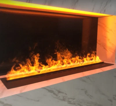 Maity Decorative Fireplace with LED 3D Flame Effect without Heater with Steam Mist Fireplace - Image 1 of 2