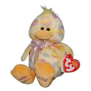 Ty Beanie Baby Quackington - MWMT (Duck Hallmark Exclusive 2007) Easter - Picture 1 of 1