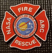 NASA AMES RESEARCH CENTER (ARC) - FIRE DEPT  PATCH - 3.5”