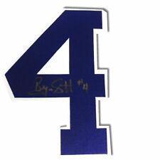 Byron Scott Signed Autographed Purple #4 Jersey #4 Only Los Angeles Lakers COA