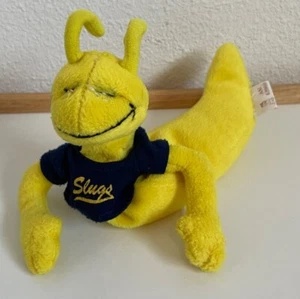 Banana Slug Plüsch ASI 62960 9 Zoll Slugs Baseball Sport Trikot gelb Stofftier Anima - Bild 1 von 9