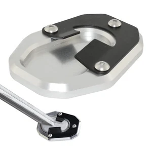 Silver Kickstand Side Stand Extension Plate Pad For Tiger 900 Rally 2019-2022 - Picture 1 of 6
