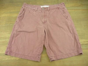 American Eagle Longboardshorts rot vorne flach Chino Herren Größe 36 - Bild 1 von 9