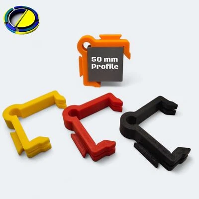 External Line Holder dori Clips Brick laying wall Building blakes Profiles 50mm - Image 1 of 4