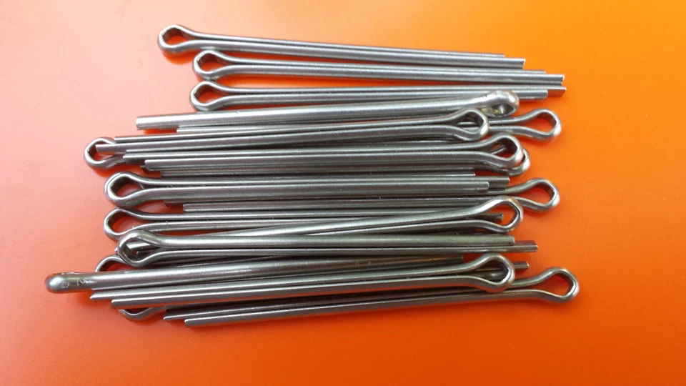 REYHER 20 Splinte Edelstahl A4 DIN94 3,2x50 Rostfrei Bootsbau Maschinenbau Oldtimer