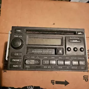 DODGE STEALTH,MITSUBISHI 3000GT STEREO/CASSETTE/CD # MR309315 1991-1999 - Foto 1 di 5