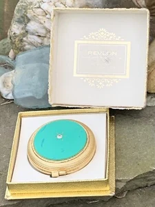 Vintage Revlon VAN CLEEF & ARPELS Love Pat Compact Neu im Karton - Bild 1 von 6