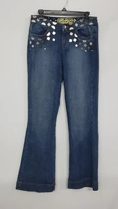 BOOM BOOM JEANS WITH BLING SIZE 9 - Picture 1 of 9