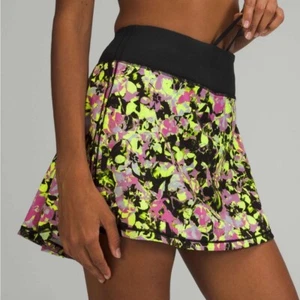 Falda deportiva Lululemon Pace Rival tiro medio deporte tenis pickleball talla 4 - Imagen 1 de 15