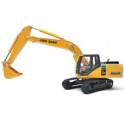 Excavator Toy Construction Vehicle Model Diecast Engineering Tractor Toys - Image 1 of 4