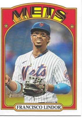 2021 Topps Heritage High Numbers Baseball - U Pick - Complete Your Set #501-725 - Image 1 of 2