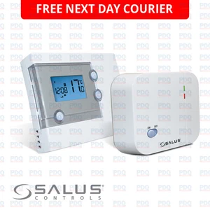 SALUS RT500RF 5/2 OR 7 DAY WIRELESS PROGRAMMABLE ROOM STAT RT500RF - BRAND NEW - Picture 1 of 3
