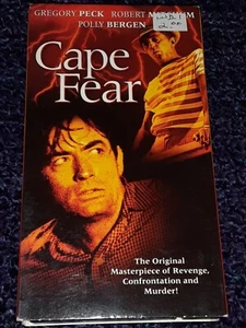 Cape Fear VHS Gregory Peck Suspense Thriller Universal Release - Bild 1 von 6