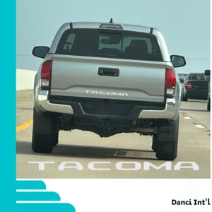 White tailgate insert letter stickers made of vinyl for Toyota Tacoma - Picture 1 of 4
