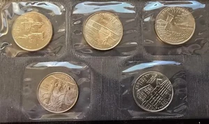 2001-D STATEHOOD QUARTERS IN ORIGINAL MINT SET CELLO PACK - FREE SHIPPING LS6 - Picture 1 of 2
