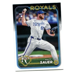 2024 Topps Update Series Baseball Matt Sauer Base RC US25 Kansas City Royals - Bild 1 von 1