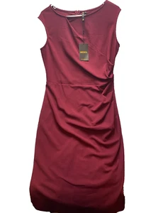 Miusol Dress Womens Large Burgundy Bodycon Cocktail Formal Wear Ladies NWT - Picture 1 of 9