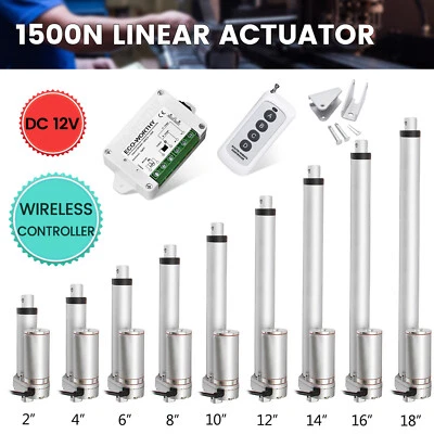 DCHOUSE 1500N Linear Actuator 12V Linearantrieb Linearmotor Verstellantrieb Türöffner DE