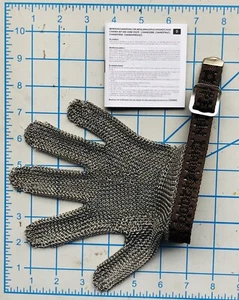 Sperian Chainex Größe: 0 Edelstahl Mesh Sicherheitshandschuh XX Small - Kinderhand - Bild 1 von 8