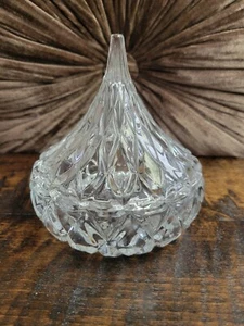 Goldinger Shannon Kristall Hershey's Kiss bedeckt Süßigkeitenschale Schmuck 5 Zoll - Bild 1 von 4