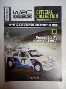 Fascicolo WRC Official Collection Peugeot 205 Turbo 16 EVO 2 Hachette Uscita 16 - Picture 1 of 1