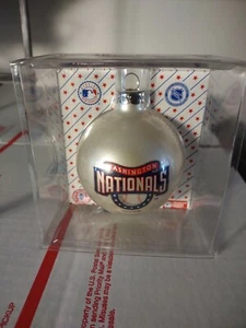 Washington Nationals Christmas Ornament New Unopened Topperscot Made in USA MLB - Picture 1 of 4