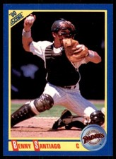 1990 Score Benny Santiago Baseball Cards #454
