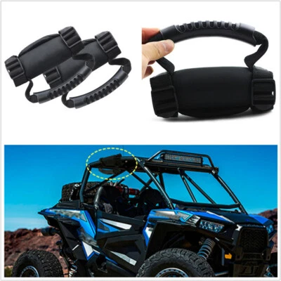 2 peças alça de garra ATV montagem ajustável porta lateral alça superior para Yamaha Honda - Imagem 1 de 4