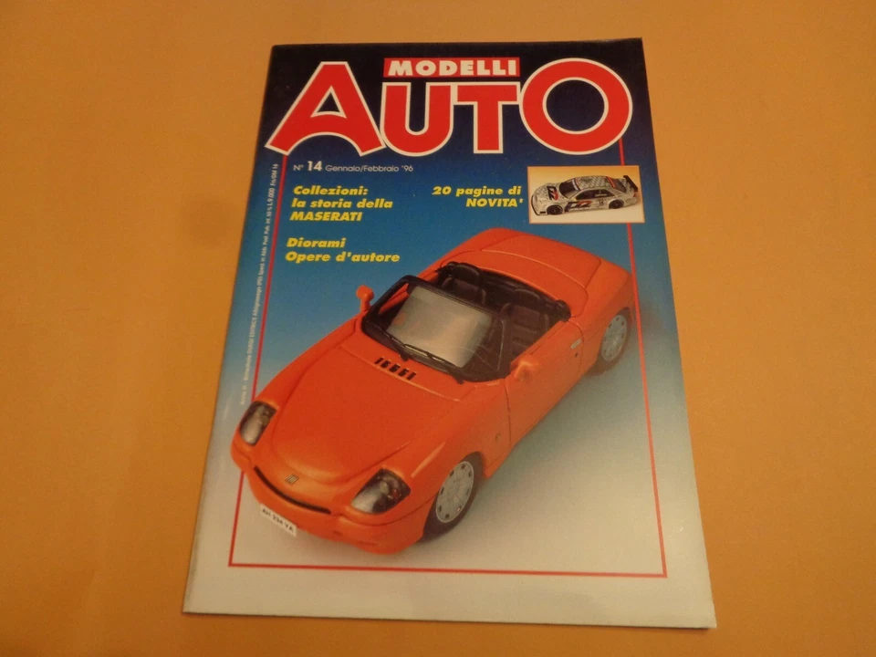 rivista MODELLI AUTO N° 14 - ED. DUEGI - ANNO 1996 - NUOVO - Immagine 1 di 1