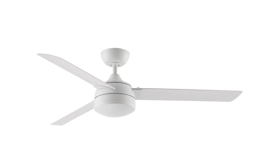 Fanimation Xeno Wet 56" LED Indoor/Outdoor Ceiling Fan in Matte White with Opal - Image 1 of 1