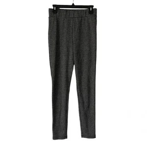 Loft Houndstooth High Rise Ankle Slim Fit Pullover Legging Women Size M Tall - Picture 1 of 7