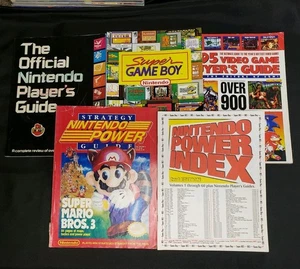 Nintendo Lot Power Mag Super Mario Bros. 3 Strategy Guide #13 Player's Index - Picture 1 of 18
