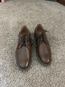 J Ferrar Men’s Dress Shoes Brown Size 10 - Picture 1 of 6