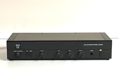Arcam Alpha 3 Stereo Integrated Amplifier With Phono Stage Made in The UK - Image 1 of 4