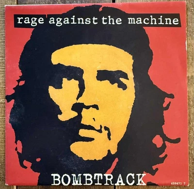 Rage Against The Machine - Bombtrack / (live) Scarce UK 1993 7" Single PS - Image 1 of 4