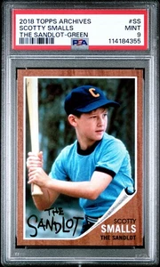 Scotty Smalls 2018 Topps Archives Baseball The Sandlot Green Foil /99 PSA 9 - Bild 1 von 2