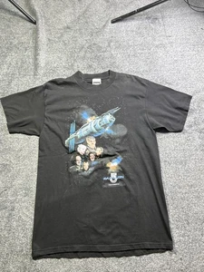 Vintage Babylon 5 Shirt Herren Large schwarz 1994 TV Show Sci Fi Grafik 90er - Bild 1 von 7
