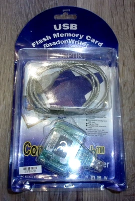 Neu im Karton Jenoptik USB Flash Speicherkartenleser Schreiber SD/MMC - Bild 1 von 4