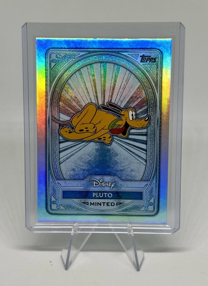2025 Topps Disney Mint Platinum Tier #105 Pluto 65/99 Foto 1 de 2
