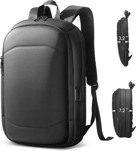 Zaino Uomo per Laptop Computer PC Portatili Da 15.6 Pollici Con Porta USB Imperm - Foto 1 di 12