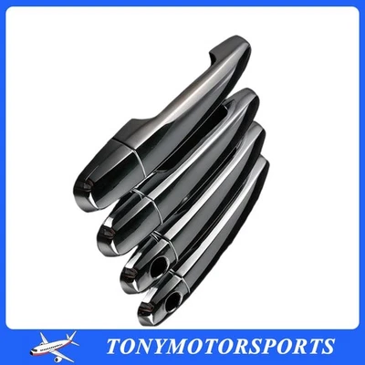 4x Chrome Door Handle Cover Trim Fits For Corolla Camry Prius Yaris Scion Foto 1 de 4