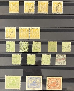 Australia Papua Fiscals NZ Used (19 Items) DA126 - Picture 1 of 2