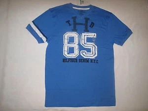NWT TOMMY HILFIGER shirt BOY size L 16/18 blue - Picture 1 of 4