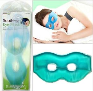 Cooling Gel Eye Mask Hot Cold Pain Headaches Stress Relief Muscle Relaxing Sleep